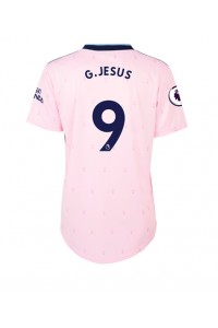 Fotbalové Dres Arsenal Gabriel Jesus #9 Dámské Třetí Oblečení 2022-23 Krátký Rukáv